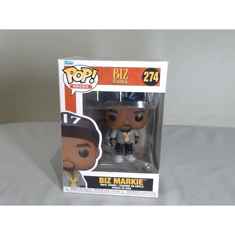 Funko Pop Rocks Biz Markie 274 Vinyl Figure Hip Hop Legend Collectible
